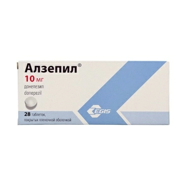 Алзепил® таблетки п/о 10мг №14х2