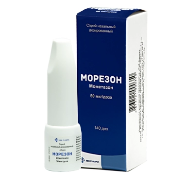 Морезон спрей наз. доз. 50 мкг/доза во фл. 140 доз в уп. №1