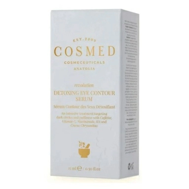COSMED сosmeceuticals REVOLUTION DETOXING EYE CONTOUR SERUM Сыворотка-детокс косметическая для контура глаз с кофеином 15 мл