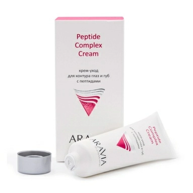 ARAVIA Professional Крем-уход для контура глаз и губ с пептидами Peptide Complex Cream, 50 мл