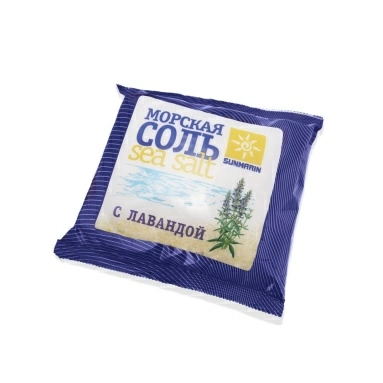 Соль косметическая Морская природная с лавандой SUNMARIM 1кг
