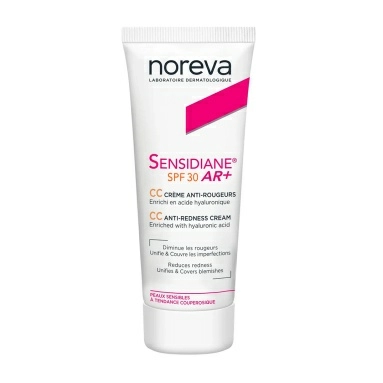 NOREVA СЕНСИДИАН AR+ СС крем для чувствительной кожи SPF 30 светлый тон, 40 мл