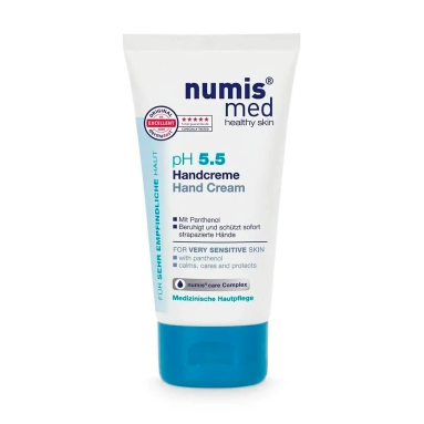 Numis med Крем увлажняющий для рук pH 5,5 для чувствительной кожи с пантенолом, 75 мл