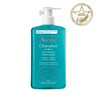 AVENE CLEANANCE Очищающий матирующий гель 400 мл
