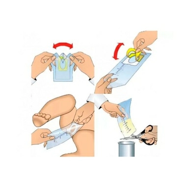 Мочеприемник педиатрический Tro-Urocol plus paed стерильный 200мл