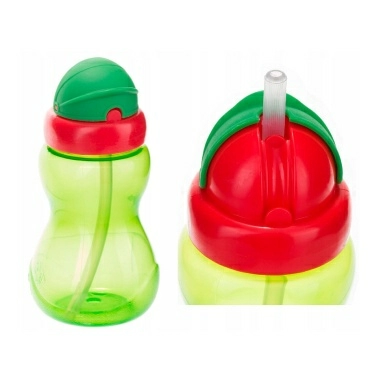 Canpol babies Поильник с силиконовой трубочкой, 12+, 270 мл, арт.56/109_blu