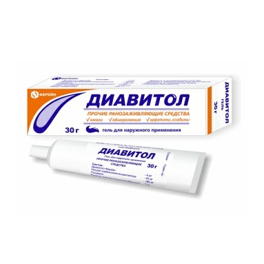 Диавитол гель для наружного применения 30г №1