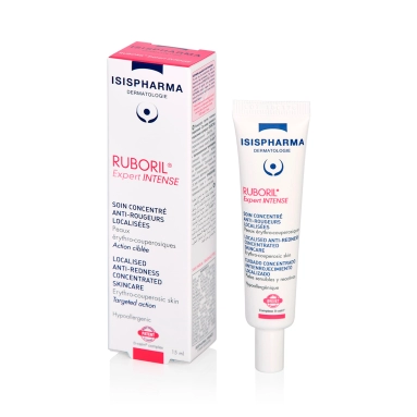 ISISPHARMA RUBORIL Expert INTENSE (Руборил эксперт Интенс) Крем-гель концентрат против локальных покраснений для кожи, склонной к покраснению,15мл