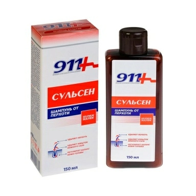 911 Ваша служба спасения Сульсен шампунь для всех типов волос 150 мл
