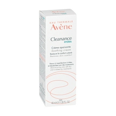 AVENE CLEANANCE HYDRA Успокаивающий крем, восстанавливающий комфорт кожи 40 мл