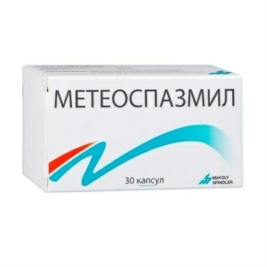 Метеоспазмил капсулы 60мг/300мг №10х3