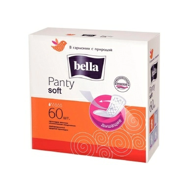 Bella Panty Soft Прокладки женские ежедневные гигиенические 60 шт
