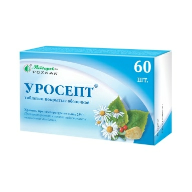 Уросепт таблетки п/о №15х4