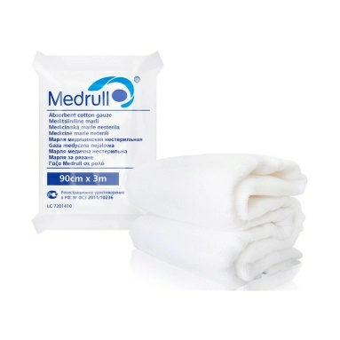 Марля Medrull размер 3м х 90см