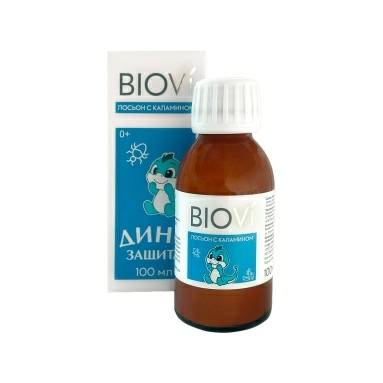 BIOVI Лосьон с каламином "Дино"Защита, 100 мл