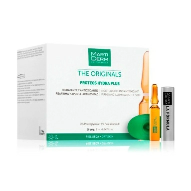 MartiDerm Сыворотка-уход THE ORIGINALS AMP PROTEOS HYDRA PLUS 30 амп х 2 мл