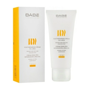 LABORATORIOS BABE Восстанавливающий крем для ног с 10% мочевины/FOOT REPAIRING CREAM 10% UREA, 100мл