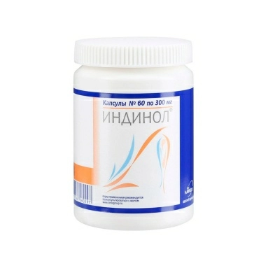 Биологически активная добавка к пище "Индинол" (капсулы по 300мг) №60