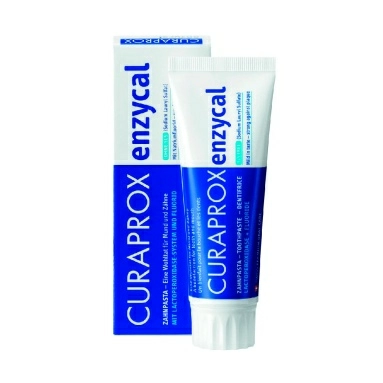 Curaprox Зубная паста Enzycal 950 ppm, 75 мл