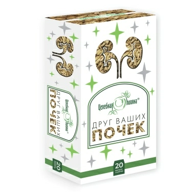 ЦЕЛЕБНАЯ ПОЛЯНА Друг Ваших почек, БАД фильтр-пакеты №20