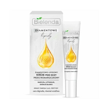 BIELENDA DIAMOND LIPIDS Алмазно-липидный крем вокруг глаз против морщин 15 мл