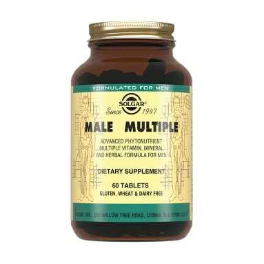 Solgar Мультивитаминный и минеральный комплекс для мужчин, БАД таблетки №60