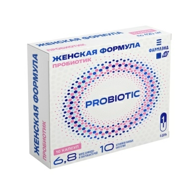 Пробиотик Женская Формула, БАД капсулы №10