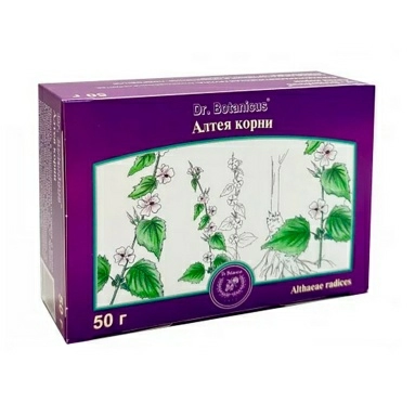 Алтея корни измельченное сырье 50г