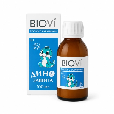 BIOVI Лосьон с каламином "Дино"Защита, 100 мл