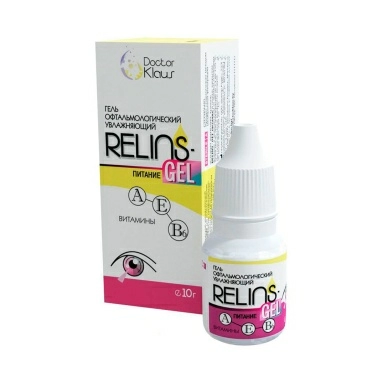 Гель офтальмологический увлажняющий «RELINS-GEL питание» во флак. массой 10 г.