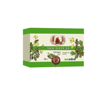 Чистотела трава измельченное сырье 50г