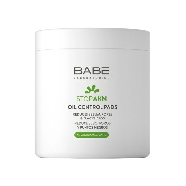 "LABORATORIOS BABE" STOP AKN Тонизирующие диски для лица Контроль жирности и сужение пор / STOP AKN OIL CONTROL PADS 60 шт