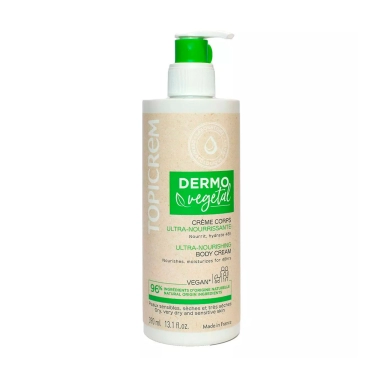 TOPICREM DERMOVEGETAL Ультрапитательный крем для тела, 390 мл
