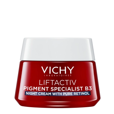 VICHY LIFTACTIV B3 Крем ночной для лица с ретинолом против пигментации и морщин, 50 мл