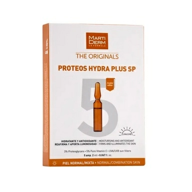 MartiDerm Сыворотка-уход THE ORIGINALS AMP PROTEOS HYDRA PLUS 32 5 амп х 2 мл