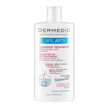 Dermedic CAPILARTE Шампунь-терапия, стимулирующий рост волос 300мл