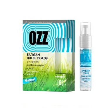 OZZ Бальзам-спрей после укусов 6 мл