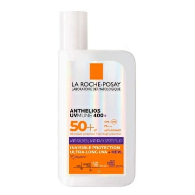 LA ROCHE-POSAY Anthelious UVMUNE 400+ Солнцезащитный флюид против пигментации для лица SPF50+ 50мл