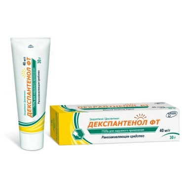 Декспантенол ФТ гель для наружного применения 40мг/1г 30г №1