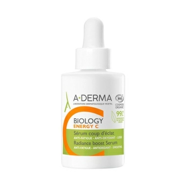 A-DERMA BIOLOGY ENERGY C Сыворотка, придающая сияние хрупкой коже 30 мл