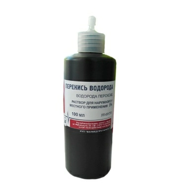 Перекись водорода раствор для наружного применения 30мг/мл 100мл