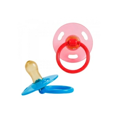 ПОМА Соска-пустышка латексная (для самых маленьких, круглая), арт. 6312, 1 шт