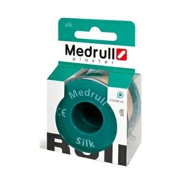 Пластыри Medrull "Silk" (ролик) 2,5 х 500см