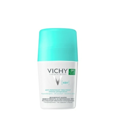 Vichy Дезодорант-антиперспирант шариковый, регулирующий избыточное потоотделение 50 мл