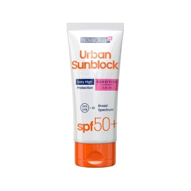 Novaclear Urban Sunblock Крем защитный для чувствительной кожи SPF50+, 40 мл