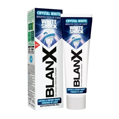 Blanx White Зубная паста Shock Crystal White / Бланкс Вайт Шок Кристал Вайт 75мл