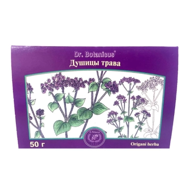 ДУШИЦЫ ТРАВА измельченное сырье 50г в пачке