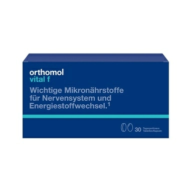 ORTHOMOL БАД "Ортомоль Витал ф" ("Orthomol® Vital f") №30
