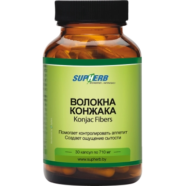 Волокна конжака капсулы №30
