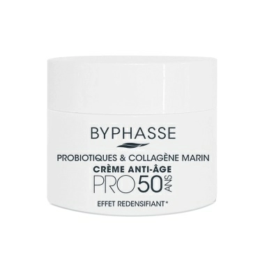 BYPHASSE Крем для лица антивозрастной PRO50 с маслом ши и коллагеном с эффектом лифтинга, 60 мл